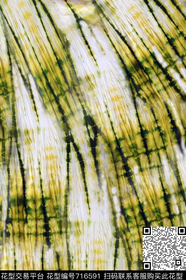 抽象肌理几何数码印花华亿平台下载（图片编号: 716591） - 瓦栏（Walan）