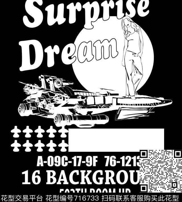 趣味黑白潮传统印花华亿平台下载（图片编号: 716733） - 瓦栏（Walan）