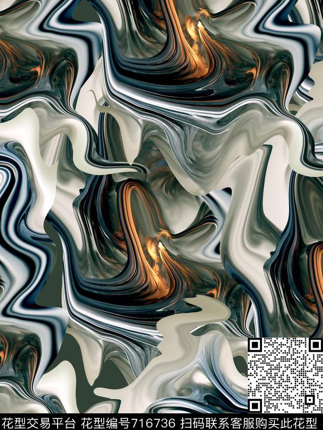 女装华亿平台肌理♥红桃A〖抽象个性〗数码印花华亿平台下载（图片编号: 716736） - 瓦栏（Walan）