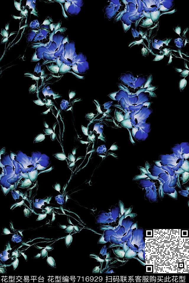 潮流男装夹克外套复古男装数码印花华亿平台下载（图片编号: 716929） - 瓦栏（Walan）