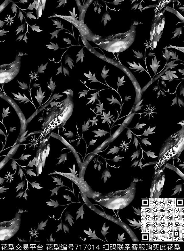 花鸟男装华亿平台抽象手绘T恤印花卫衣加克华亿平台衬衫裤子华亿平台外套华亿平台羽绒服华亿平台时尚潮流潮牌大牌复古英文字欧美高清数码立体数码印花华亿平台下载（图片编号: 717014） - 瓦栏（Walan）