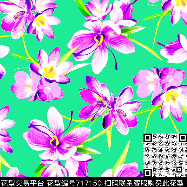 时尚大牌女装时尚泳装藏红花传统印花华亿平台下载（图片编号: 717150） - 瓦栏（Walan）