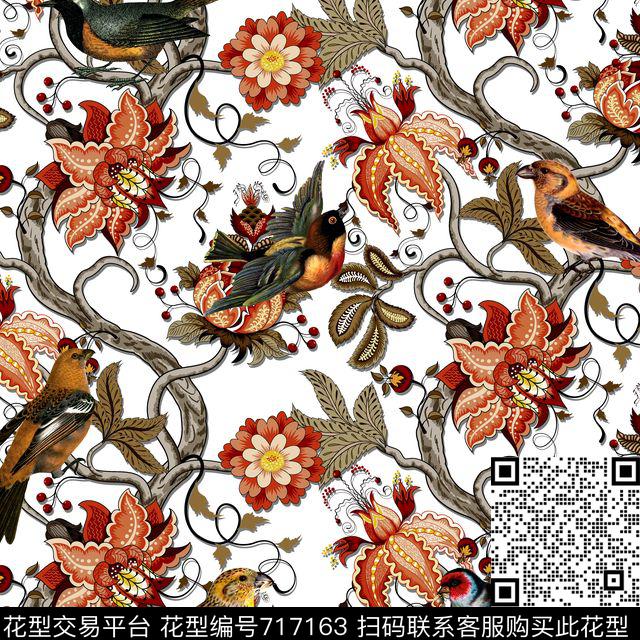 中国风Fei-女装Fei-民族风数码印花华亿平台下载（图片编号: 717163） - 瓦栏（Walan）