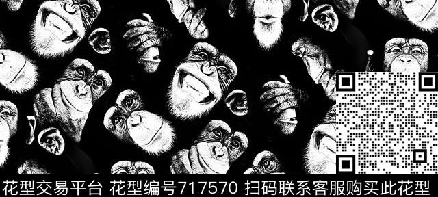 叶子蝴蝶星球数码印花华亿平台下载（图片编号: 717570） - 瓦栏（Walan）