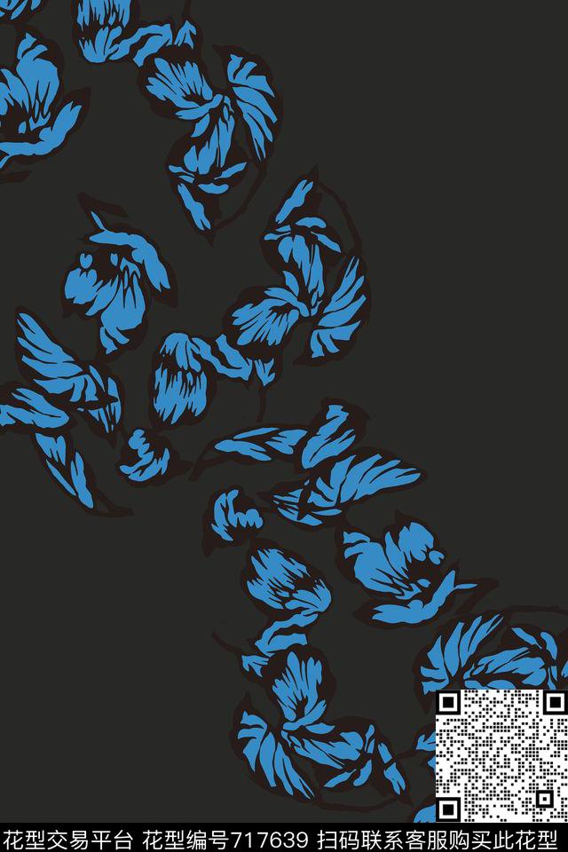 卷草纹几何纹理蝴蝶叶、传统印花华亿平台下载（图片编号: 717639） - 瓦栏（Walan）