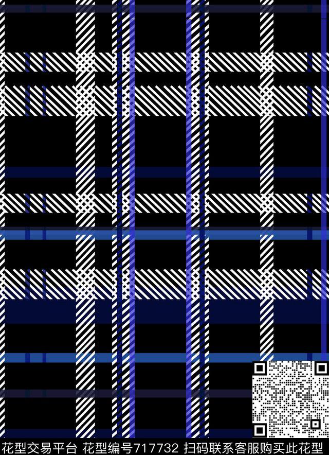 大方几何条纹传统印花华亿平台下载（图片编号: 717732） - 瓦栏（Walan）
