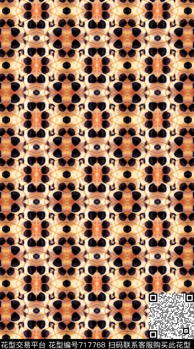 动物纹纹理抽象纹理肌理数码印花华亿平台下载（图片编号: 717768） - 瓦栏（Walan）