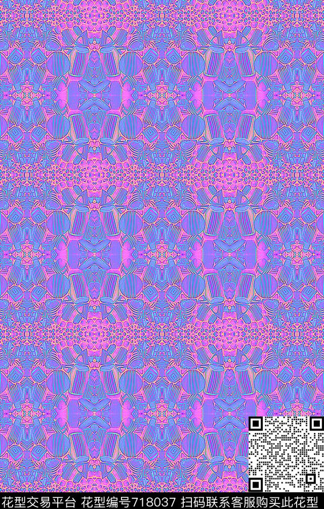 格子混搭格子图案迷彩图案数码印花华亿平台下载（图片编号: 718037） - 瓦栏（Walan）