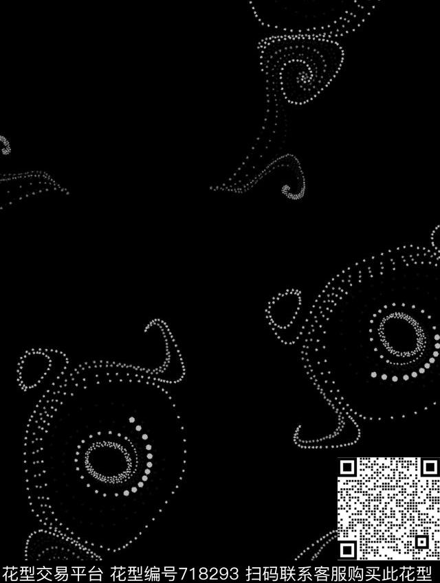 时尚个性领带数码印花华亿平台下载（图片编号: 718293） - 瓦栏（Walan）