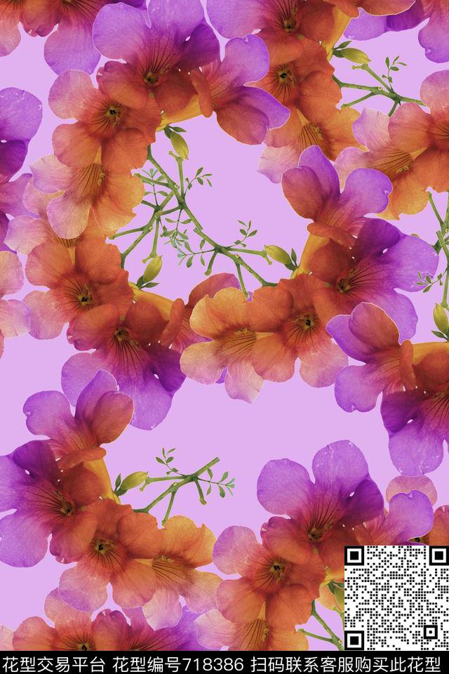 几何组合抽象炫彩中国风数码印花华亿平台下载（图片编号: 718386） - 瓦栏（Walan）