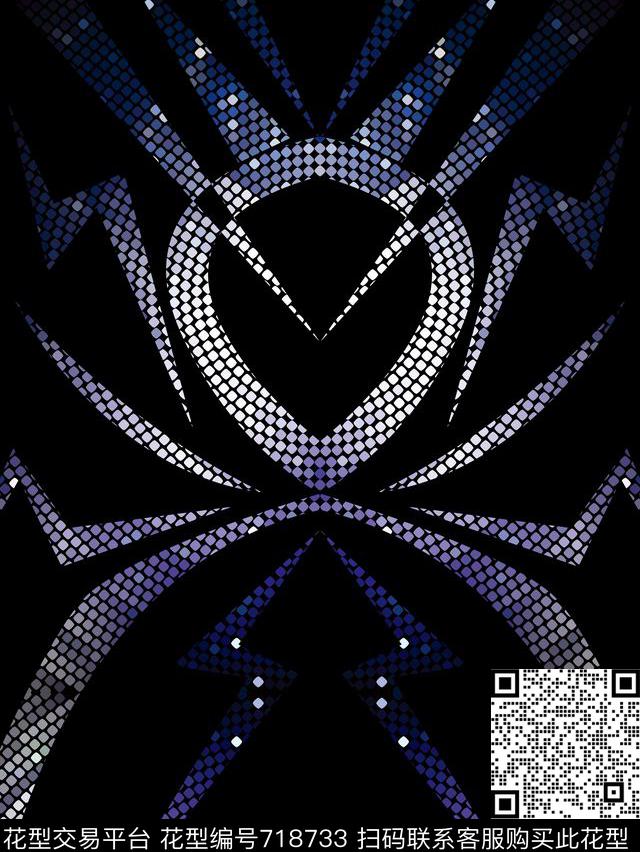 复古男装潮流男装夹克外套数码印花华亿平台下载（图片编号: 718733） - 瓦栏（Walan）