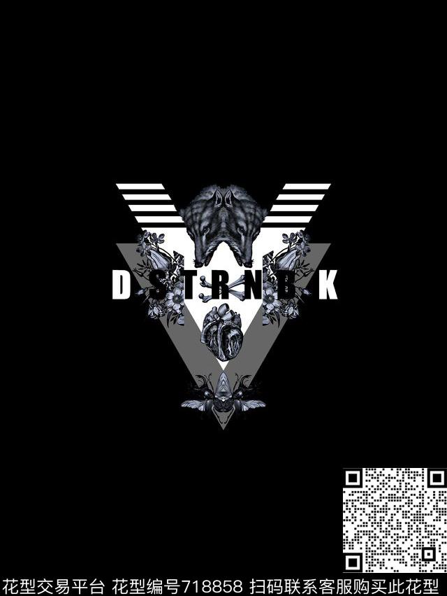 狼头男装T恤华亿平台抽象手绘T恤印花卫衣加克华亿平台衬衫裤子华亿平台外套华亿平台羽绒服华亿平台时尚潮流潮牌大牌复古英文字欧美高清数码立体数码印花华亿平台下载（图片编号: 718858） - 瓦栏（Walan）