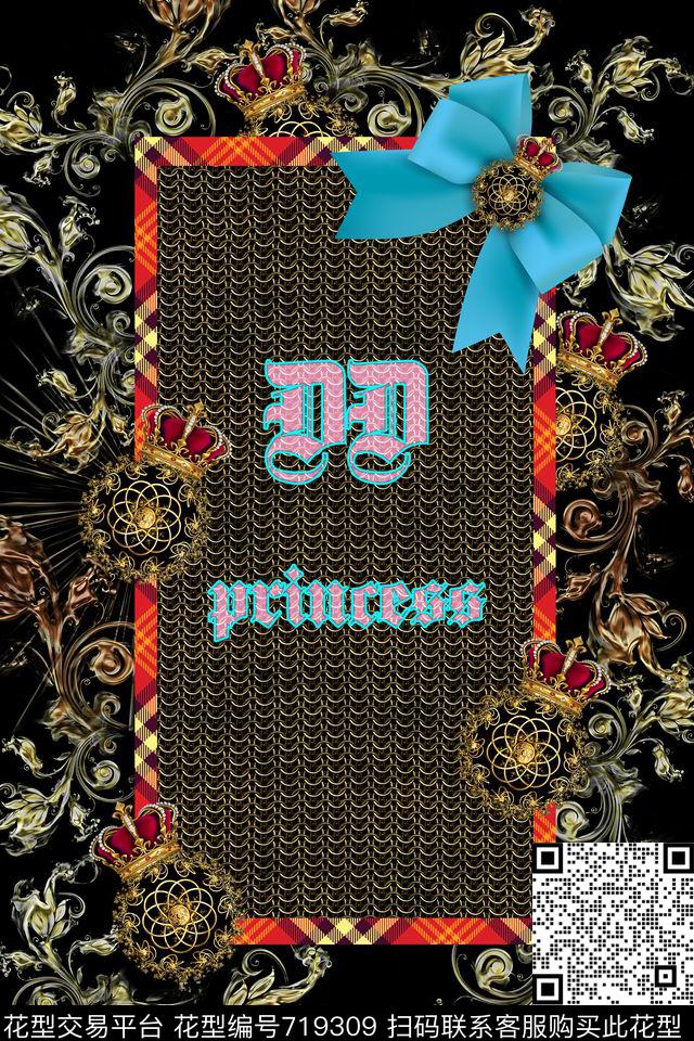 crownsflowersjewelry数码印花华亿平台下载（图片编号: 719309） - 瓦栏（Walan）