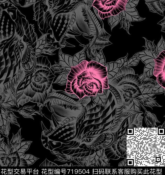 特异复古精品数码印花华亿平台下载（图片编号: 719504） - 瓦栏（Walan）