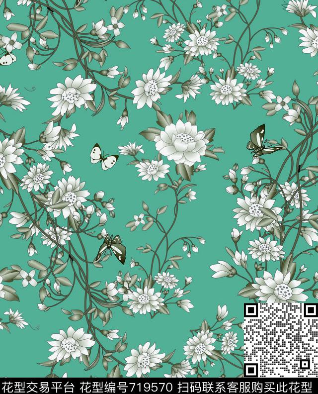 莫妮卡-大牌华亿平台数码印花华亿平台下载（图片编号: 719570） - 瓦栏（Walan）