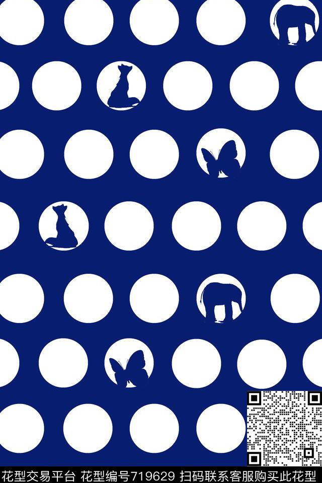 波点圆点几何传统印花华亿平台下载（图片编号: 719629） - 瓦栏（Walan）