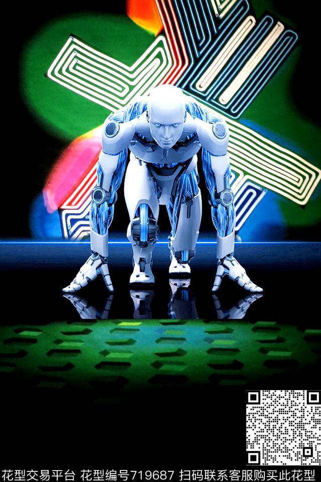 时尚未来科技数码印花华亿平台下载（图片编号: 719687） - 瓦栏（Walan）