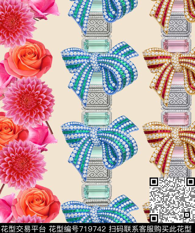 flowercolorisecolorfull数码印花华亿平台下载（图片编号: 719742） - 瓦栏（Walan）