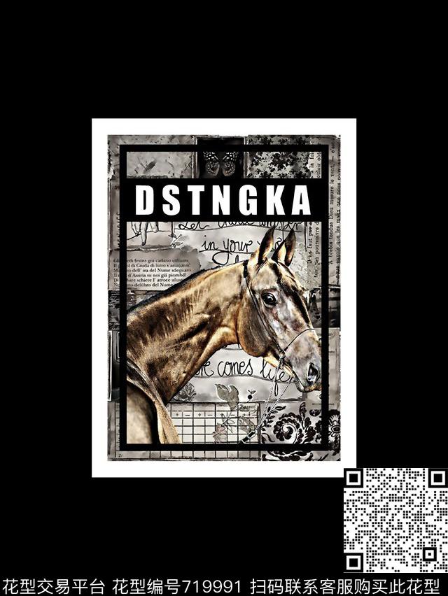 马动物男装华亿平台抽象手绘T恤印花卫衣加克华亿平台衬衫裤子华亿平台外套华亿平台羽绒服华亿平台时尚潮流潮牌大牌复古英文字欧美高清数码立体数码印花华亿平台下载（图片编号: 719991） - 瓦栏（Walan）