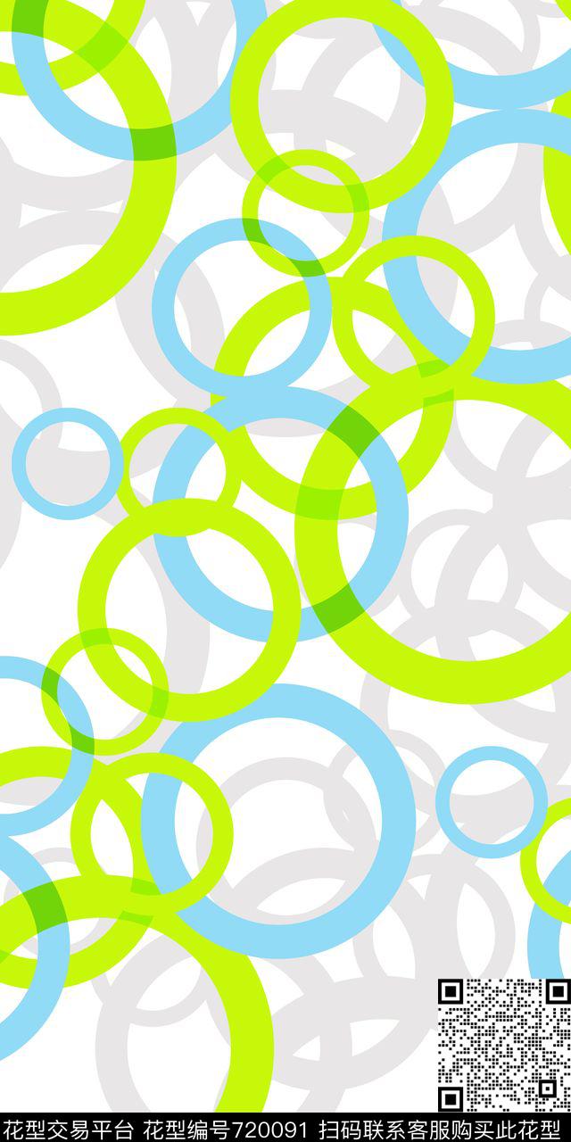 传统华亿平台色块圆点传统印花华亿平台下载（图片编号: 720091） - 瓦栏（Walan）