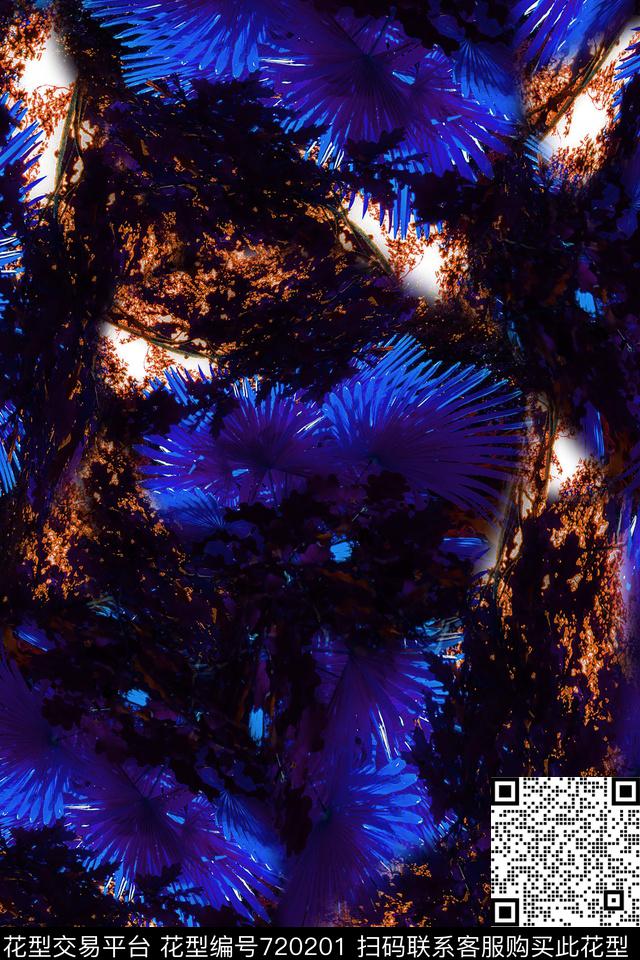 风景森林女装数码印花华亿平台下载（图片编号: 720201） - 瓦栏（Walan）