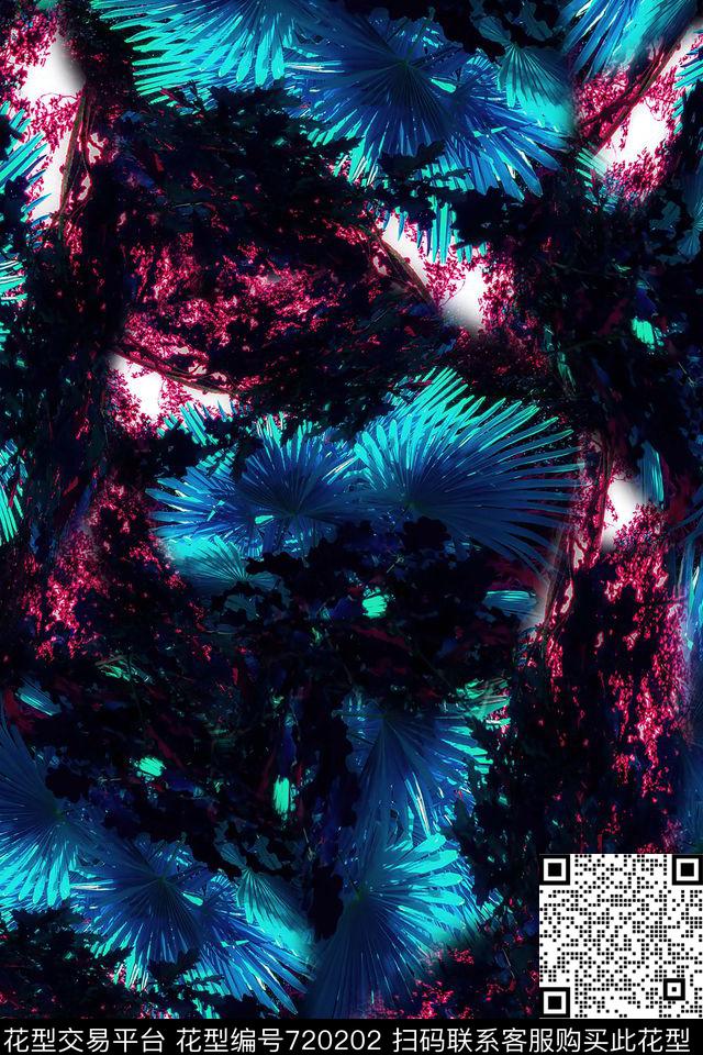 风景森林女装数码印花华亿平台下载（图片编号: 720202） - 瓦栏（Walan）