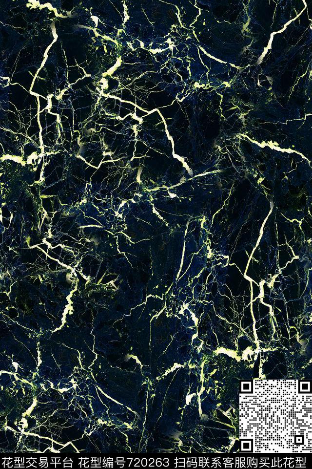 抽象男装大理石数码印花华亿平台下载（图片编号: 720263） - 瓦栏（Walan）