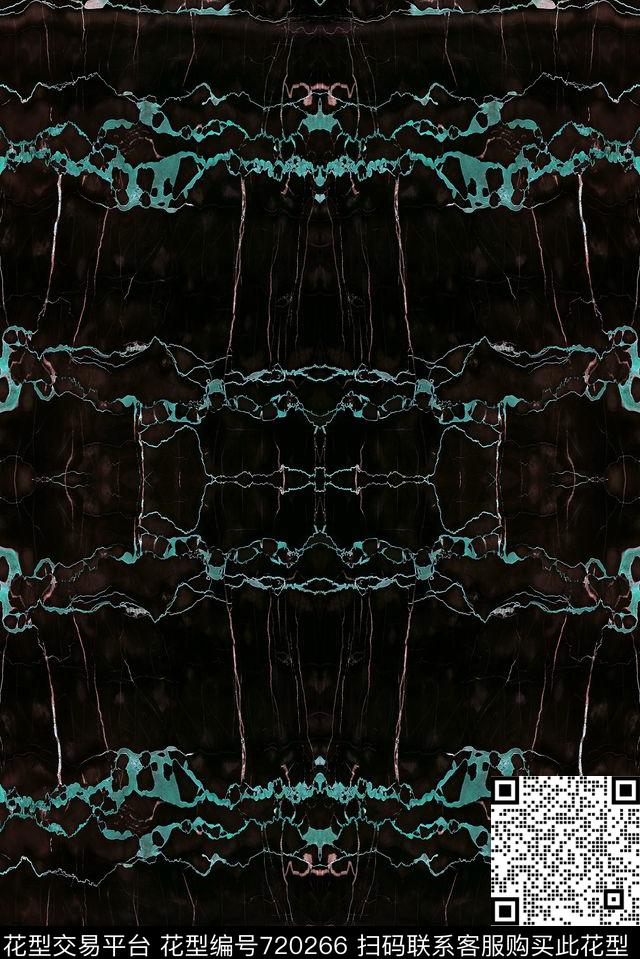 抽象男装大理石数码印花华亿平台下载（图片编号: 720266） - 瓦栏（Walan）