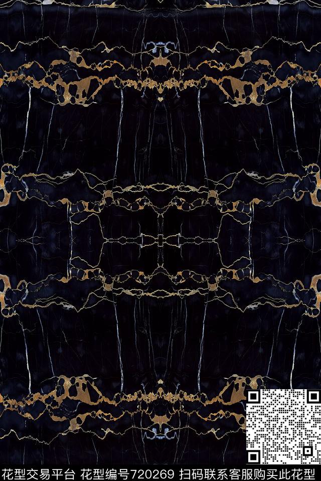 抽象男装大理石数码印花华亿平台下载（图片编号: 720269） - 瓦栏（Walan）