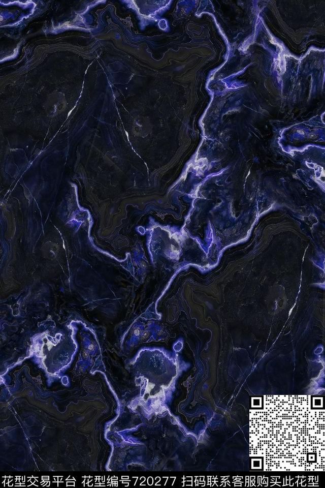 抽象男装大理石数码印花华亿平台下载（图片编号: 720277） - 瓦栏（Walan）