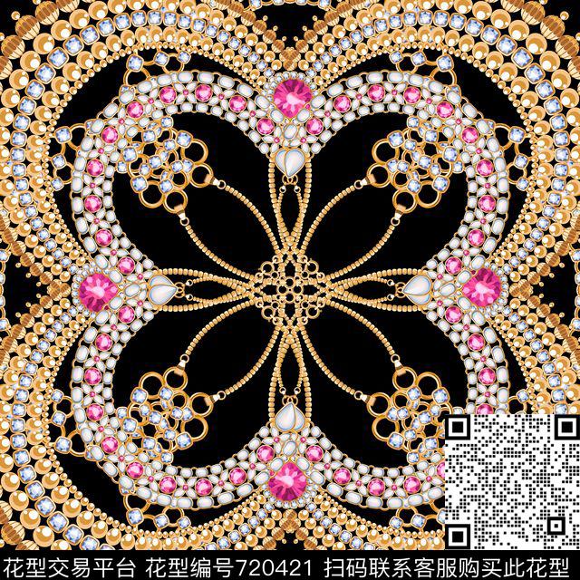 珠宝首饰大牌数码印花华亿平台下载（图片编号: 720421） - 瓦栏（Walan）