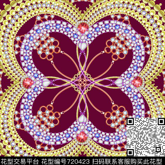 珠宝首饰大牌数码印花华亿平台下载（图片编号: 720423） - 瓦栏（Walan）