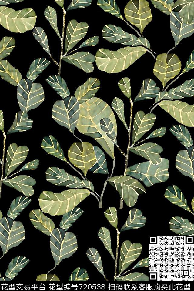 树叶男装夹克华亿平台女装华亿平台数码印花华亿平台下载（图片编号: 720538） - 瓦栏（Walan）