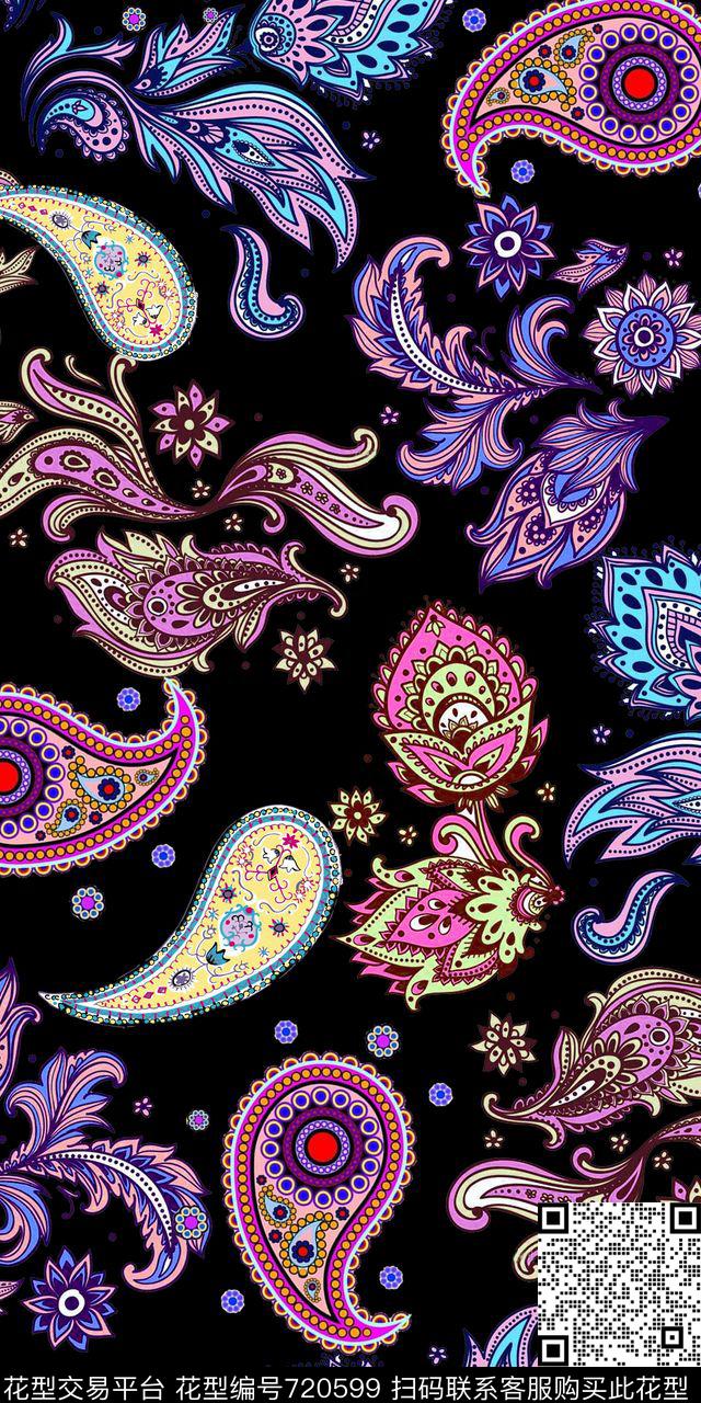 欧式火腿纹老年装传统印花华亿平台下载（图片编号: 720599） - 瓦栏（Walan）