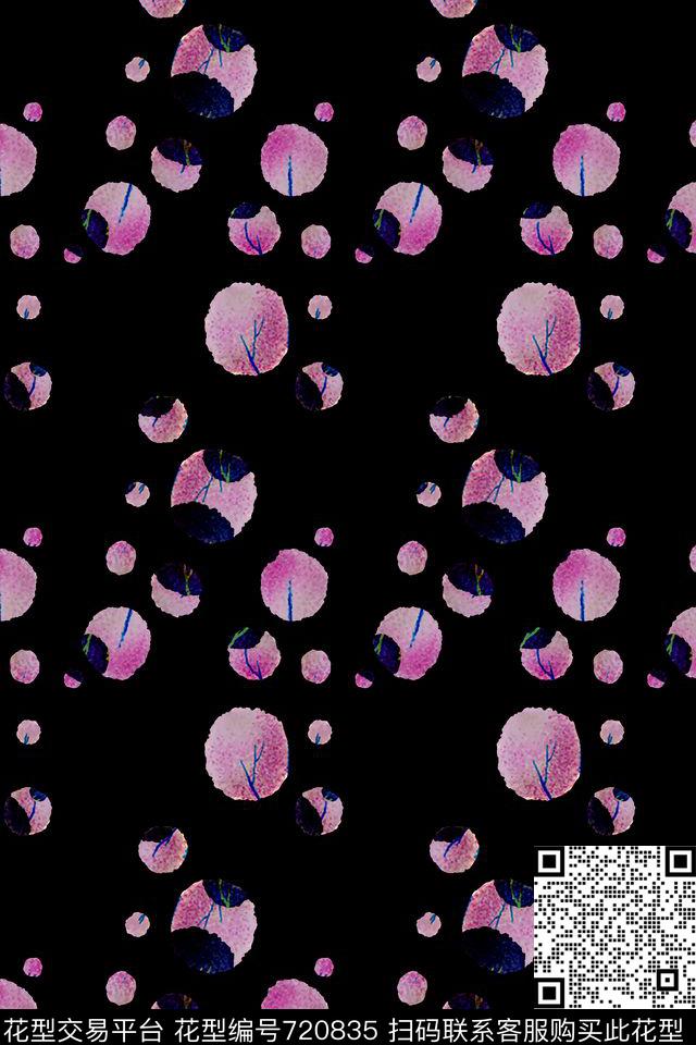 点点圈圈趣味数码印花华亿平台下载（图片编号: 720835） - 瓦栏（Walan）