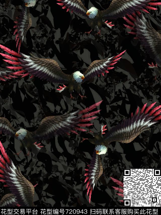 夹克外套风衣外套复古男装数码印花华亿平台下载（图片编号: 720943） - 瓦栏（Walan）