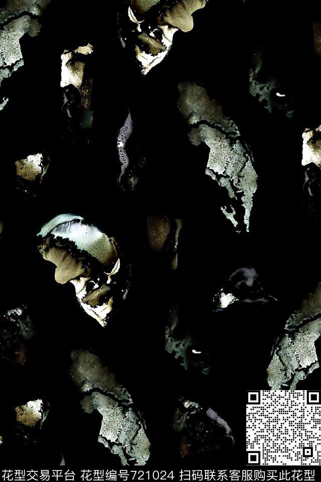 岩石纹理纹理男装夹克华亿平台数码印花华亿平台下载（图片编号: 721024） - 瓦栏（Walan）