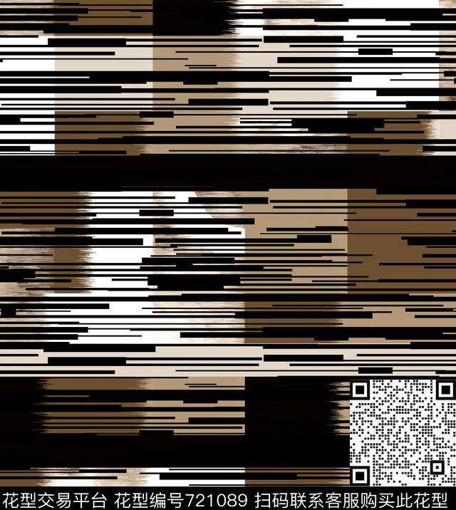 秋冬华亿平台抽象条纹几何传统印花华亿平台下载（图片编号: 721089） - 瓦栏（Walan）