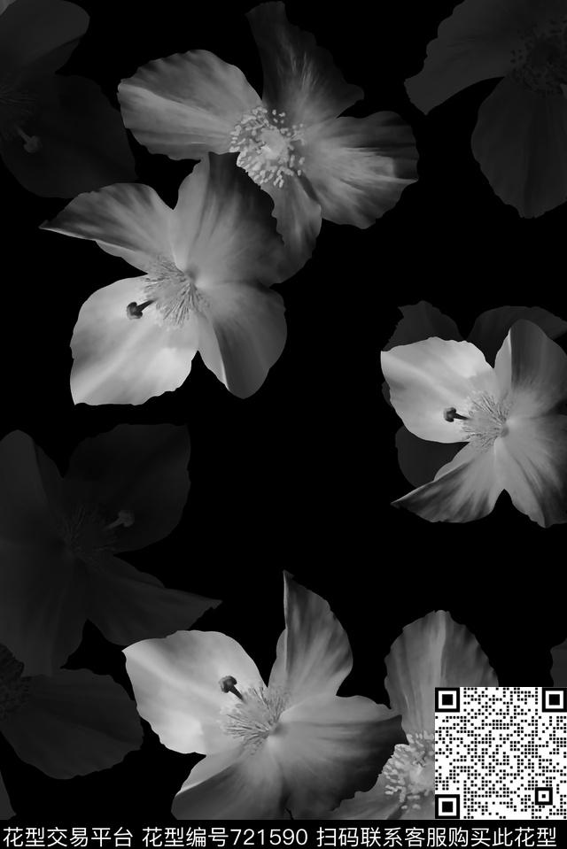 花卉男装夹克华亿平台女装华亿平台数码印花华亿平台下载（图片编号: 721590） - 瓦栏（Walan）