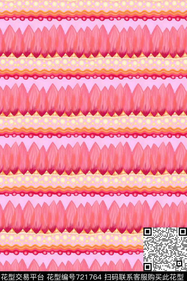 几何三角形圆点传统印花华亿平台下载（图片编号: 721764） - 瓦栏（Walan）