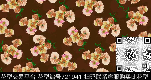 乱花小碎花大花传统印花华亿平台下载（图片编号: 721941） - 瓦栏（Walan）