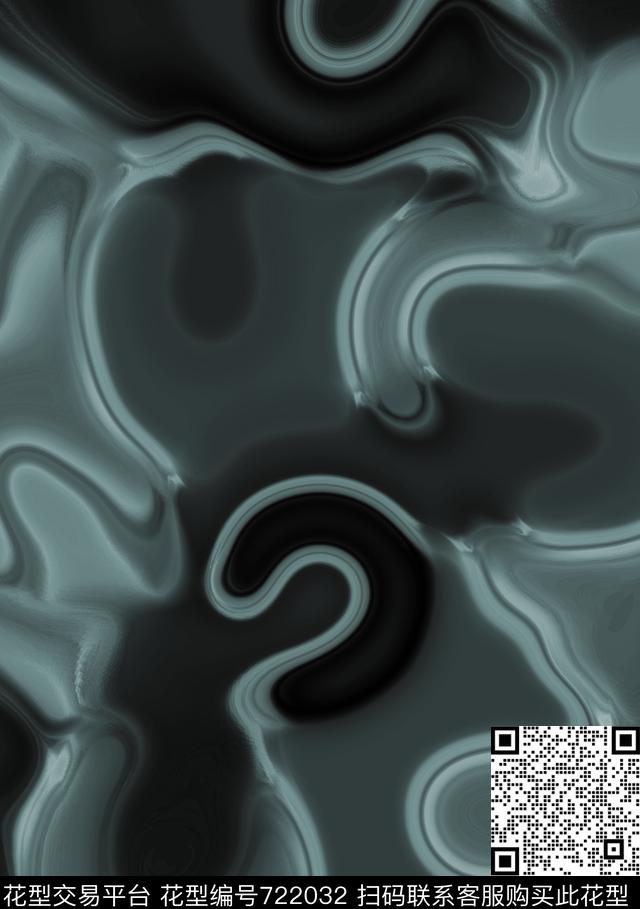 格子抽象花卉数码印花华亿平台下载（图片编号: 722032） - 瓦栏（Walan）