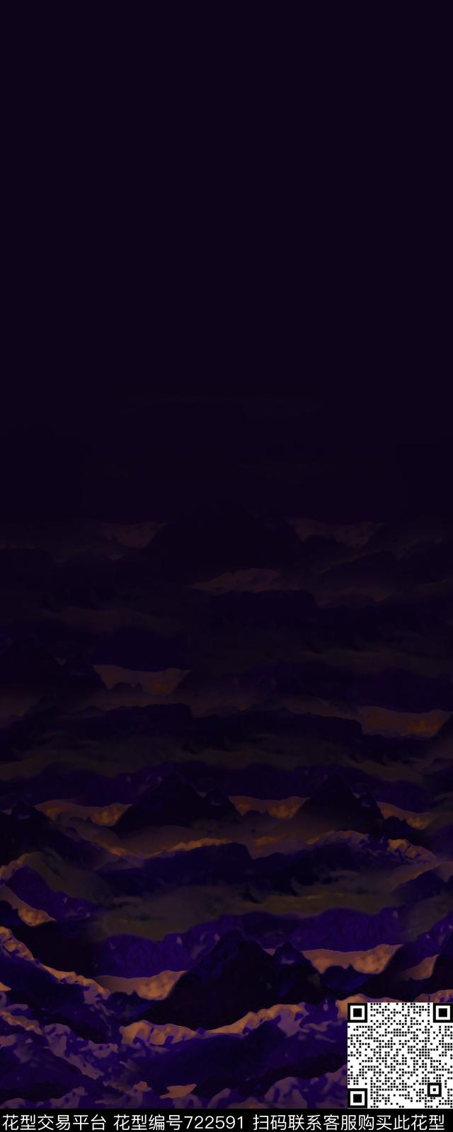 山脉定位女装数码印花华亿平台下载（图片编号: 722591） - 瓦栏（Walan）