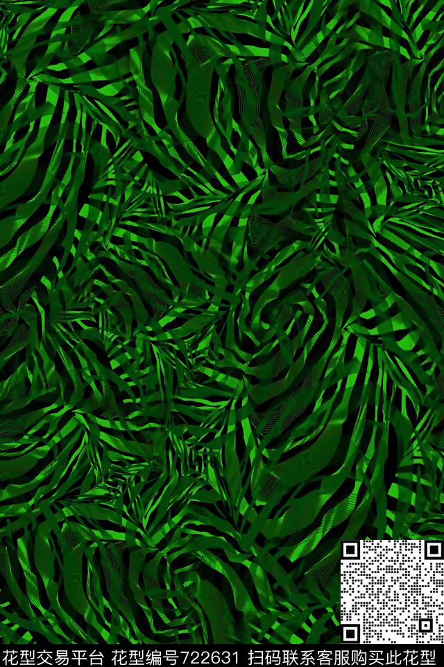 抽象男装肌理数码印花华亿平台下载（图片编号: 722631） - 瓦栏（Walan）