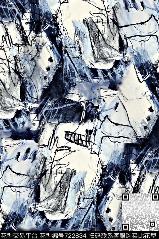 肌理纹理男装夹克华亿平台抽象手绘T恤印花卫衣加克华亿平台衬衫裤子华亿平台外套华亿平台羽绒服华亿平台时尚潮流潮牌大牌复古英文字欧美高清数码立体数码印花华亿平台下载（图片编号: 722834） - 瓦栏（Walan）