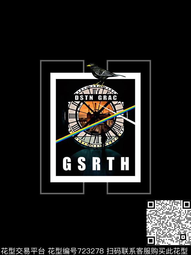 表盘男装T恤华亿平台抽象手绘T恤印花卫衣加克华亿平台衬衫裤子华亿平台外套华亿平台羽绒服华亿平台时尚潮流潮牌大牌复古英文字欧美高清数码立体数码印花华亿平台下载（图片编号: 723278） - 瓦栏（Walan）