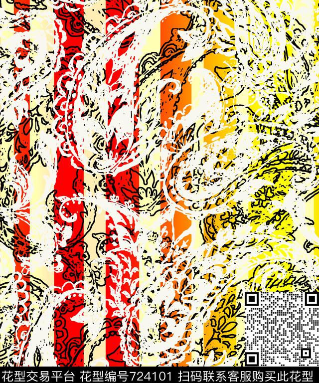 箱包趣味火腿花数码印花华亿平台下载（图片编号: 724101） - 瓦栏（Walan）