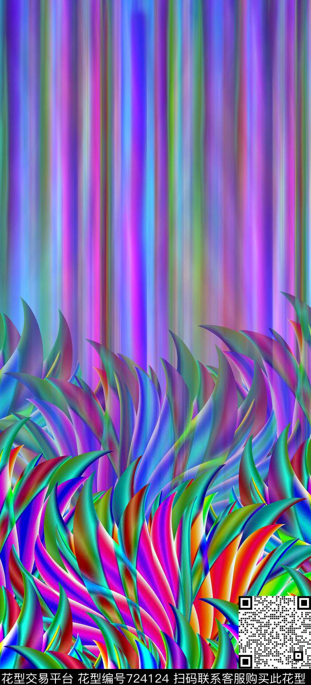 A.I.F时尚香云纱华亿平台A.I.F时尚雪纺华亿平台A.I.F时尚网布华亿平台数码印花华亿平台下载（图片编号: 724124） - 瓦栏（Walan）