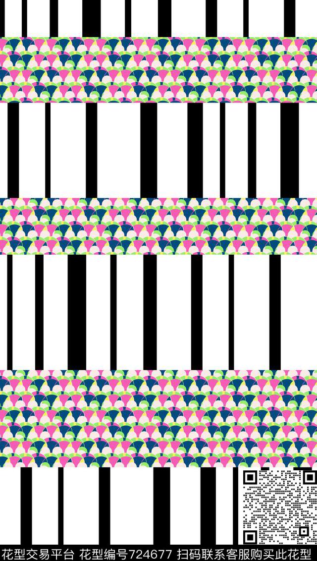 面料几何床品传统印花华亿平台下载（图片编号: 724677） - 瓦栏（Walan）