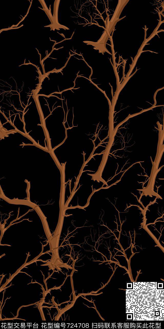 不规则几何色块几何数码印花华亿平台下载（图片编号: 724708） - 瓦栏（Walan）